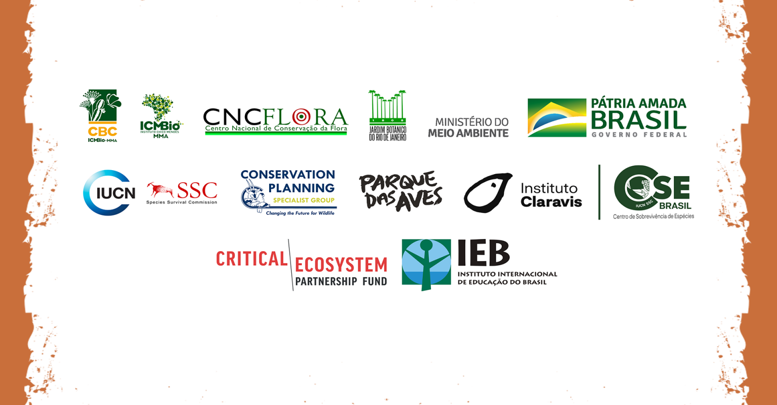 Assinaturas e parceiros do Projeto CEPF